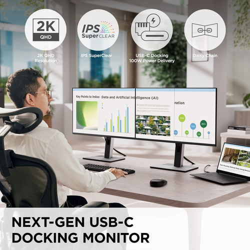 Viewsonic VG Series VG2758-2K computer monitor 68.6 cm (27") 2560 x 1440 pixels Quad HD LED Black