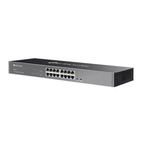 TP-Link Omada DS1016G network switch Unmanaged Gigabit Ethernet (10/100/1000) 1U Black