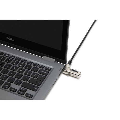 Kensington Slim N17 Serialised Combination Laptop Lock for Wedge-Shaped Slots