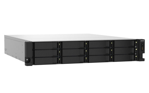 QNAP TS-1232PXU-RP NAS Rack (2U) Annapurna Labs Alpine AL-324 4 GB DDR4 0 TB QNAP Turbo System Black