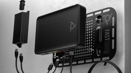 HP Poly Studio G62 Video Conferencing System With Mounting Plate Kit No Power Cord TAA