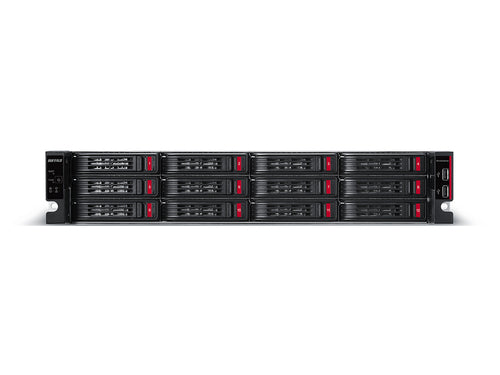 Buffalo TeraStation TS51220RH6404 NAS/storage server Rack (2U) Annapurna Labs AL524 16 GB DDR4 64 TB HDD Black