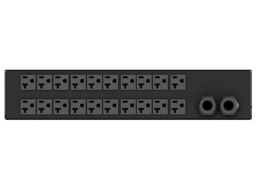 Vertiv Geist AN01X2R0-20S203-2ST5ST5A011-D power distribution unit (PDU) 20 AC outlet(s) 0U Black
