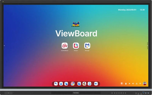 Viewsonic IFP7551 Display interactive whiteboard 190.5 cm (75") 3840 x 2160 pixels Touchscreen Black