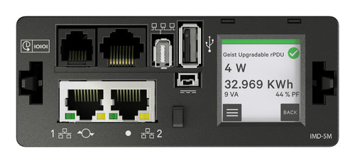 Vertiv Geist VA4U21A0 power distribution unit (PDU) 12 AC outlet(s) 1U Black