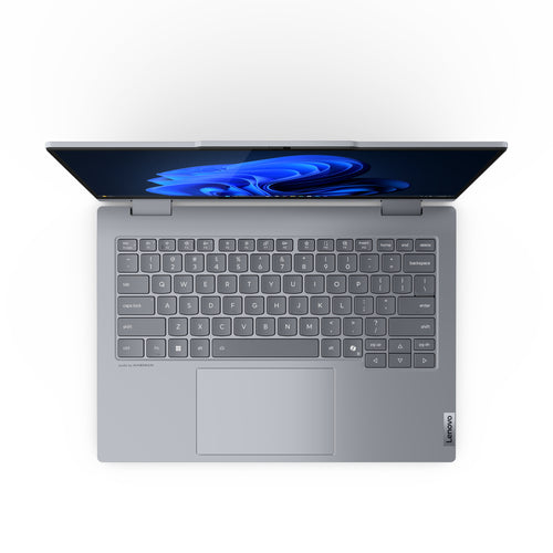 Lenovo ThinkBook 14 2-in-1 G5 IAU Intel Core Ultra 7 255U Hybrid (2-in-1) 35.6 cm (14") Touchscreen WUXGA 16 GB DDR5-SDRAM 1 TB SSD Wi-Fi 6E (802.11ax) Windows 11 Pro English Grey