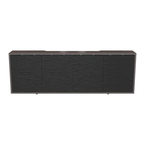 Middle Atlantic Products C3K4D1HA3D4ZPLBK AV equipment stand Black, Brown, Wood