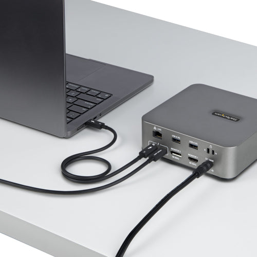 StarTech.com 3ft (1m) Thunderbolt 5 Cable, 80Gbps/Up to 120Gbps, 240W PD, 8K 60Hz, Certified Thunderbolt Cable - Compatible w/Thunderbolt 4/USB4/USB-C