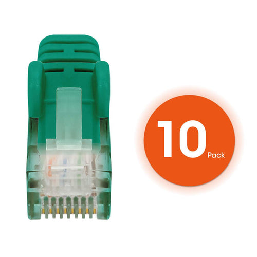 Intellinet 744249 networking cable Green 3 m Cat6 U/UTP (UTP)