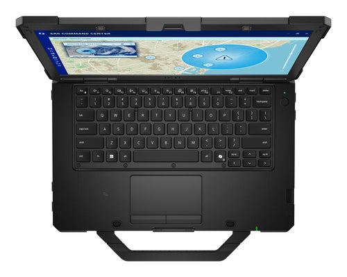 DELL Pro Rugged 14 RB14250 Intel Core Ultra 5 135U Laptop 35.6 cm (14") Touchscreen Full HD 16 GB DDR5-SDRAM 512 GB SSD Wi-Fi 6E (802.11ax) Windows 11 Pro Black
