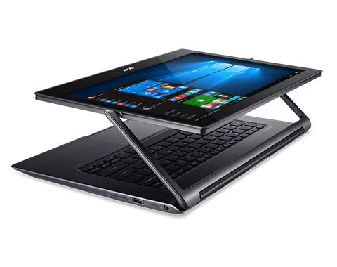 Acer Aspire R 13 R7-372T-50BG Intel® Core™ i5 i5-6200U Hybrid (2-in-1) 33.8 cm (13.3") Touchscreen Full HD 8 GB LPDDR3-SDRAM 256 GB SSD Wi-Fi 5 (802.11ac) Windows 10 Pro Black