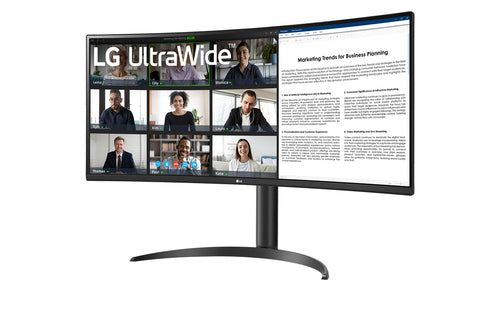 LG 34BR55QC-B computer monitor 86.4 cm (34") 3440 x 1440 pixels Wide Quad HD LCD Black