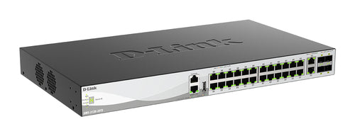 D-Link DMS-3130-30TS/E network switch Managed L3 10G Ethernet (100/1000/10000) Desktop/Wall-Mounting Black