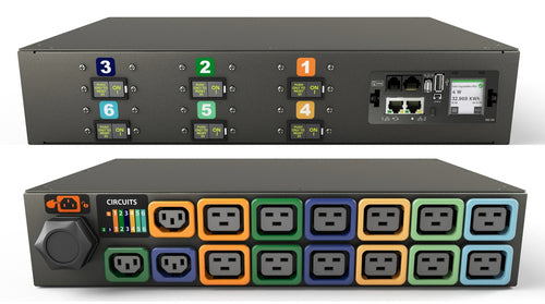 Vertiv Geist MN05MDR1-15P3B8-5CS15A0H10-S power distribution unit (PDU) 15 AC outlet(s) 0U Black