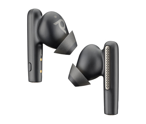 HP Poly Poly Voyager Free 60 UC Black Earbuds +BT700 USB-C Adapter +Basic Charge Case