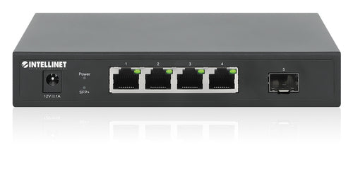 Intellinet 5 Port Switch 4 x 2.5G Ethernet-Ports and 1 SFP+ Uplink