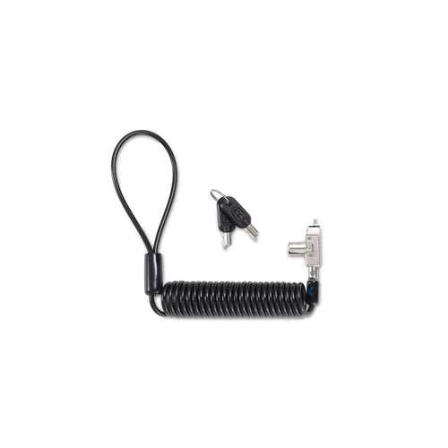 Kensington Slim N17 2.0 Portable Keyed Laptop Lock for Wedge-Shaped Slots