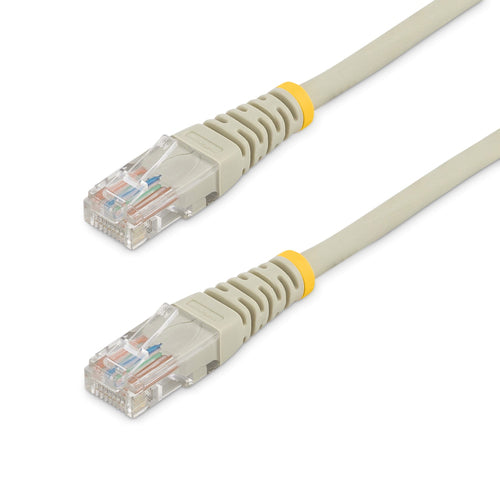 StarTech.com 50 ft Cat5e Gray Molded RJ45 UTP Cat 5e Patch Cable - 50ft Patch Cord