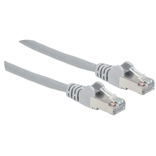 Intellinet IEC-C6AS-GY-5 networking cable Grey 1.5 m Cat6a S/FTP (S-STP)