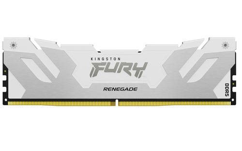 Kingston Technology FURY 32GB 7200MT/s DDR5 CL38 DIMM (Kit of 2) Renegade White XMP
