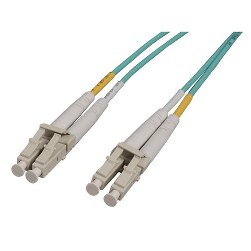 Intellinet 751872 InfiniBand/fibre optic cable 4 m LC MMF Aqua colour