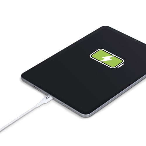 StarTech.com 6ft (1.8m) USB-A to USB-C Charging Cable, Charge & Sync, 3A, USB 2.0, TPE Jacket - White USB Charging Cord