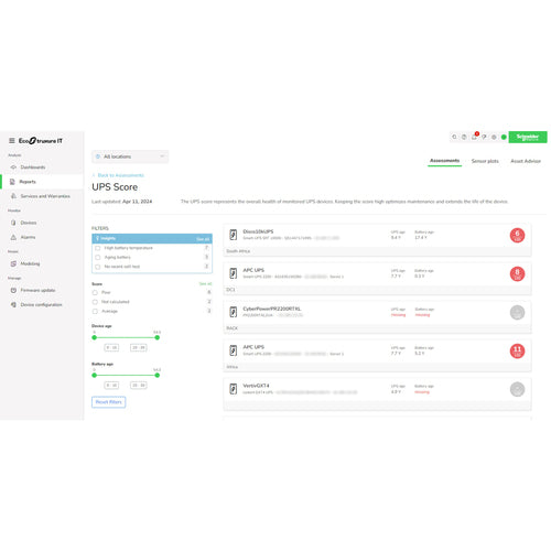 APC Subscription, Ecostruxure IT Expert, 5 years, 500 nodes, Digital, Remote monitoring and management of Data Centers.