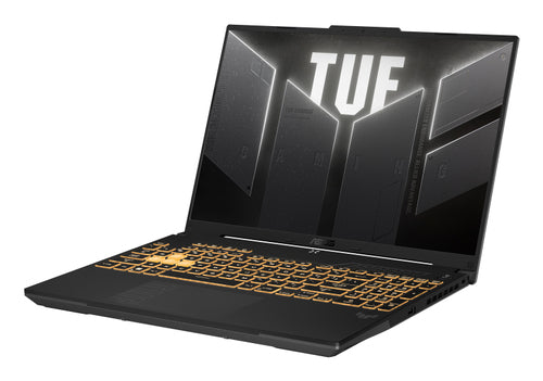 ASUS TUF Gaming F16 FX607VU-DS73 Intel® Core™ i7 i7-13620H Laptop 40.6 cm (16") WUXGA 16 GB DDR5-SDRAM 512 GB SSD NVIDIA GeForce RTX 4050 Wi-Fi 6 (802.11ax) Windows 11 Home Grey
