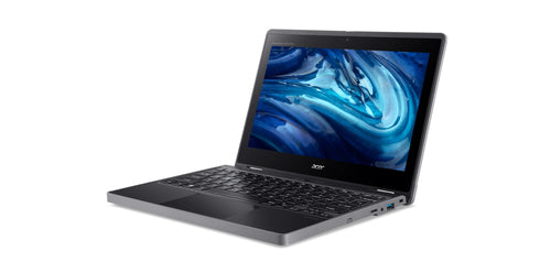 Acer TravelMate Spin B3 TMB311RN-33-C62J Intel® Celeron® N N100 Hybrid (2-in-1) 29.5 cm (11.6") Touchscreen HD 8 GB LPDDR5-SDRAM 128 GB SSD Wi-Fi 6 (802.11ax) Windows 11 Pro Education Black