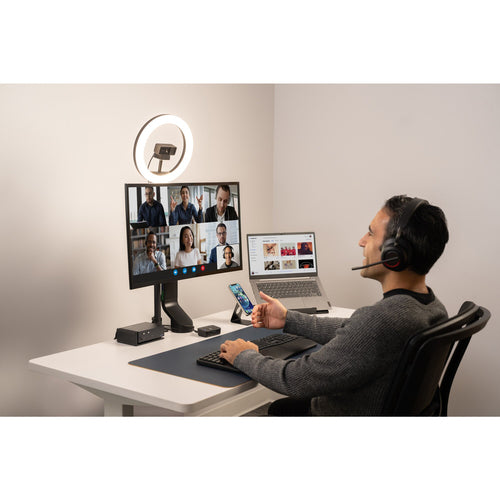 Kensington SmartFit Easy Riser Go Adjustable Ergonomic Laptop Riser and Cooling Stand for up to 17" laptops