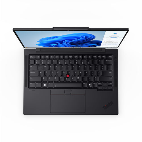 Lenovo ThinkPad T14s Gen 5 Intel Core Ultra 7 155U Laptop 35.6 cm (14") WUXGA 16 GB LPDDR5x-SDRAM 512 GB SSD Wi-Fi 6E (802.11ax) Windows 11 Pro English Black