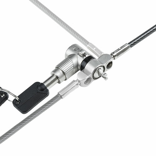 StarTech.com 25-Pack Universal Laptop Lock 6.6ft (2m), Master Keyed Locking Cable, Computer Security, Compatible w/Noble Wedge®/Nano/K-Slot; Anti-Theft Cut-Resistant Cable