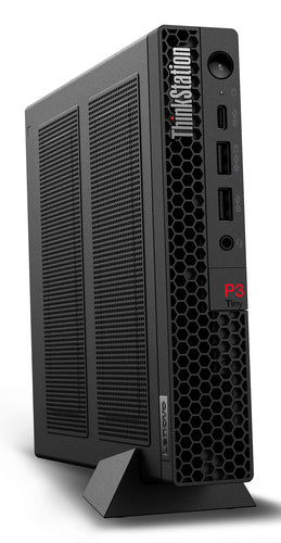 Lenovo ThinkStation P3 Tiny Intel® Core™ i9 i9-13900 64 GB DDR5-SDRAM 2 TB SSD NVIDIA T400 Windows 11 Pro Mini PC Black