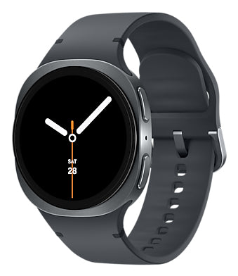 Samsung Galaxy Watch 8 3.3 cm (1.3") AMOLED 44 mm Digital 438 x 438 pixels Touchscreen 4G Graphite Wi-Fi GPS (satellite)