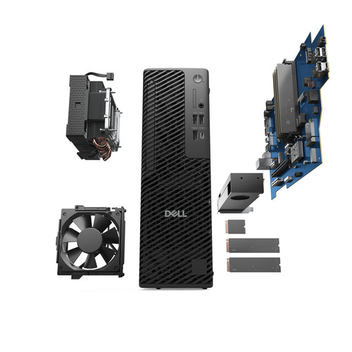 DELL Pro Max FCS1250 Intel Core Ultra 7 265 32 GB DDR5-SDRAM 512 GB SSD NVIDIA RTX 2000 Ada Windows 11 Pro Slim PC PC Black