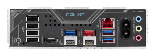 GIGABYTE X870 GAMING WIFI6 Motherboard - Supports AMD Ryzen 9000 CPUs, 8+2+2 phases VRM, up to 8000MHz DDR5 (OC), 1xPCIe 5.0 + 2xPCIe 4.0, Wi-Fi 6, 2.5GbE LAN, USB 4
