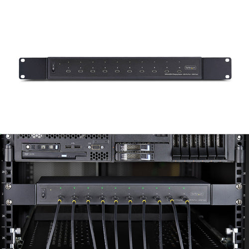 StarTech.com 10-Port USB-C Charging Hub, 60W Per Port, 350W Total Power, Multiport Charger Block / Station, TAA Compliant
