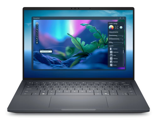 DELL Pro Max 14 MA14250 Intel Core Ultra 9 285H Laptop 35.6 cm (14") Full HD+ 32 GB LPDDR5x-SDRAM 1 TB SSD NVIDIA RTX PRO 2000 Blackwell Wi-Fi 7 (802.11be) Windows 11 Pro US English Grey