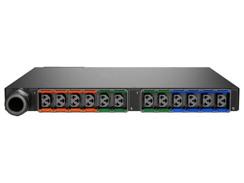 Vertiv Geist MNR5M1R6-12CF18-4CS15A0H10-S power distribution unit (PDU) 12 AC outlet(s) 0U Black