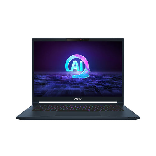 MSI Stealth 14 AI STUDIO A1VEG-090 Intel Core Ultra 7 155H Laptop 35.6 cm (14") Full HD+ 16 GB DDR5-SDRAM 1 TB SSD NVIDIA GeForce RTX 4050 Wi-Fi 7 (802.11be) Windows 11 Pro Blue