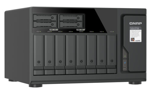 QNAP TVS-H1277AX NAS Tower AMD Ryzen™ 5 16 GB DDR5 QNAP QTS Black