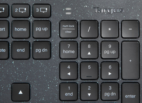 Targus Energy Harvesting EcoSmart keyboard Office Bluetooth Black