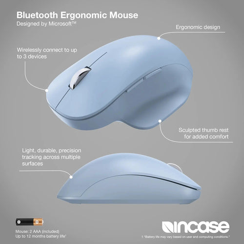 Incase Designed by Microsoft 222-00049 mouse Universal Bluetooth