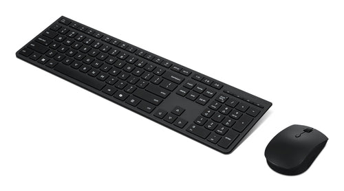 Lenovo 4X31R64316 keyboard Mouse included Office RF Wireless + Bluetooth QWERTY US English Grey