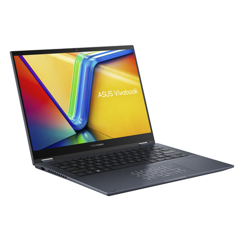 ASUS Vivobook S14 Flip TN3402QA-DB56T AMD Ryzen™ 5 5600H Hybrid (2-in-1) 35.6 cm (14") Touchscreen WUXGA 16 GB DDR4-SDRAM 512 GB SSD Wi-Fi 6 (802.11ax) Windows 11 Home Blue