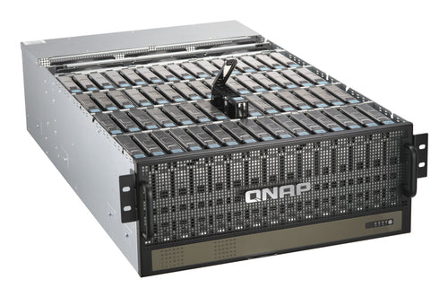 QNAP TL-R6020SEP-RP storage drive enclosure HDD enclosure Black, Grey 3.5"