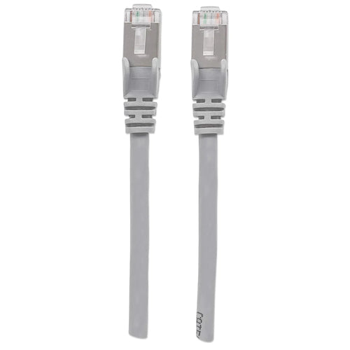 Intellinet IEC-C6AS-GY-5 networking cable Grey 1.5 m Cat6a S/FTP (S-STP)