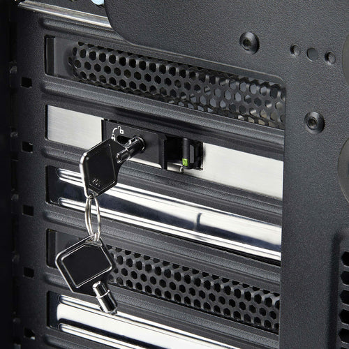 StarTech.com TR-M2-REMOVABLE-PCIE drive bay panel Storage drive tray Black, Silver