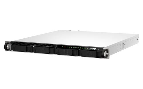 QNAP TS-h987XU-RP NAS Rack (1U) Intel Xeon E E-2334 16 GB DDR4 0 TB QuTS hero Black