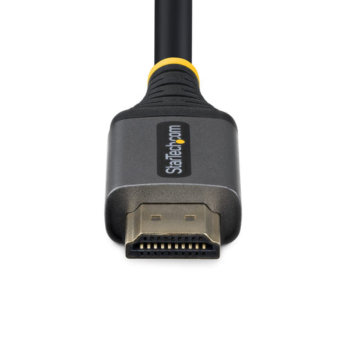 StarTech.com 8ft (2.4m) Premium Certified High Speed HDMI Cable, 4K 60Hz/1440p 144Hz, HDMI 2.0 Cable with HDR10/ARC, 18Gbps, 4K HDMI Cord for Monitor/TV/Display, High-Flex TPE Jacket